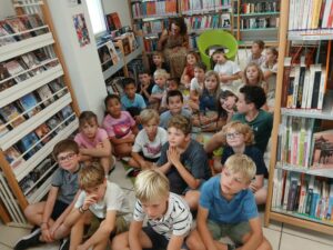 Sortie à la bibliothèque de la Chaume